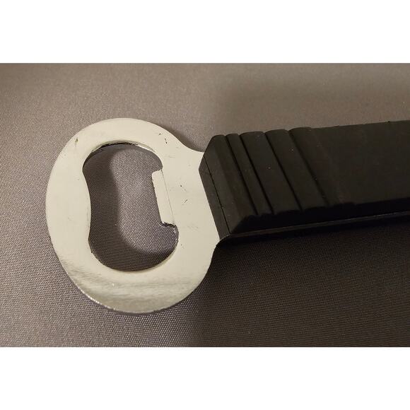 Salute Beer Bottle and Can Pierce Opener - 6" (inches) long w/Black Handle - Picture 6 of 7